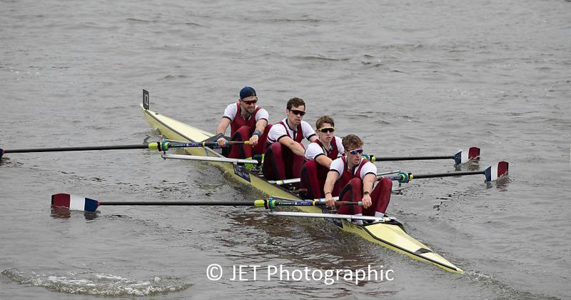 Oxford Brookes University men's coxless four